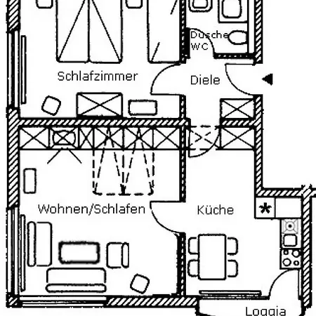 Apartament Ferienwohnung Zur Alten Post Amrum